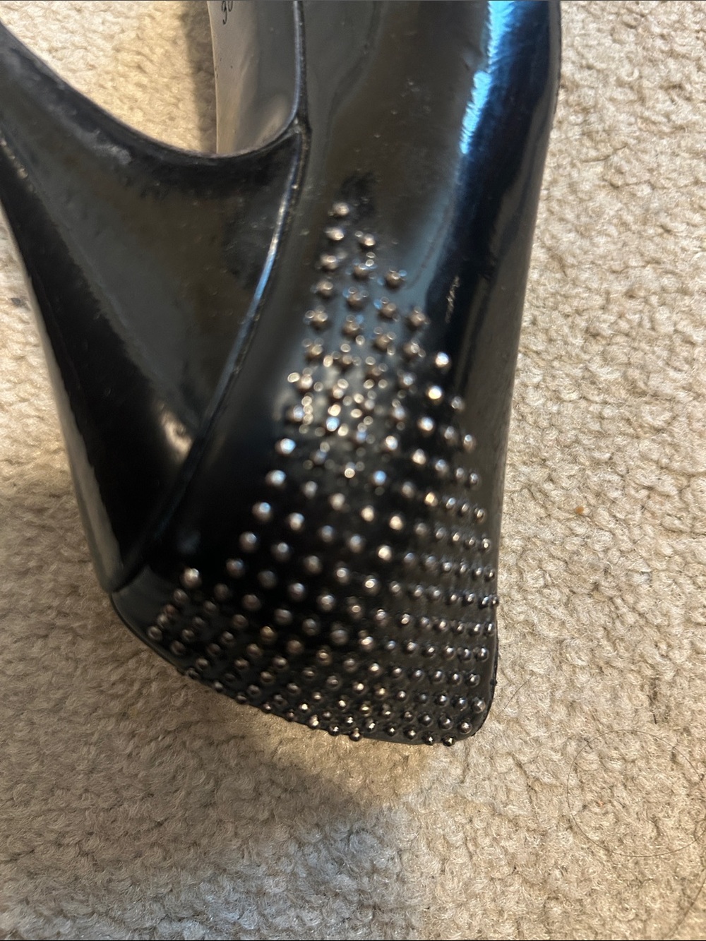 Burberry Vintage Studded Heels Size 38 - Picture 8 of 13